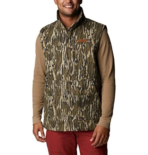 Columbia Mens Roughtail Work Vest Camo Size XL NWT eBay