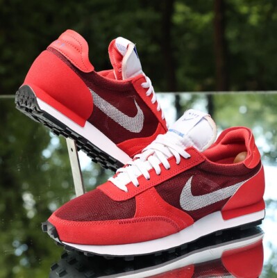 Nike Daybreak Team Red Men's Size 7.5 White Custom CJ1156-601 | eBay