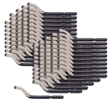 Shaviv 29148 BULK Pack of 100pcs E100 HSS Heavy Duty Deburring Blade for Steel
