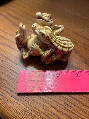 S.I.A.B. (Surprise It's A Trinket Box) England Alligators Hatching Signed 1995