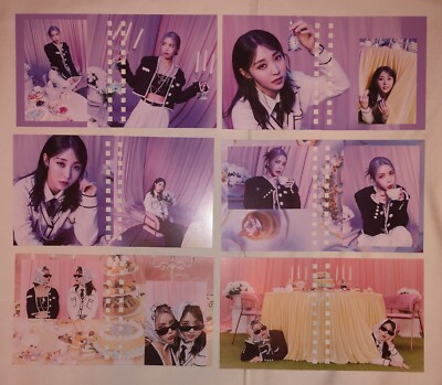 Mamamoo+ Two Rabbits mini posters, double page spread, double sided X 12, bundle