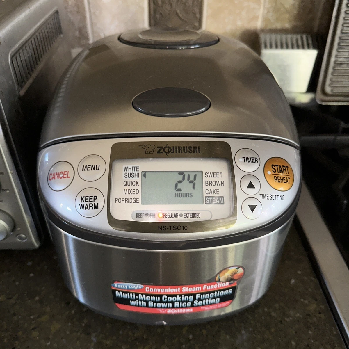 Zojirushi NS-TSC10 5-1/2-Cup (Uncooked) Micom Rice Cooker and Warmer, 1.0- Liter eBay