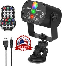 Luces Laser De Discoteca Proyector Para Fiesta Dj Escenario Con Control Remoto.