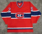 1984-85 Mats Naslund Montreal Canadiens NHL Game Used Worn Away Hockey Jersey