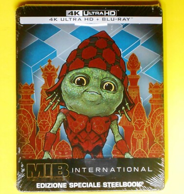 MIB Men IN Black International blu ray + 4k UHD Steelbook Metal