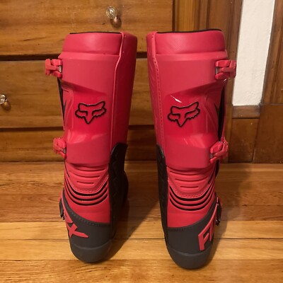 Fox Comp Boots - Red/Black - Men's Size M12 25408) | eBay