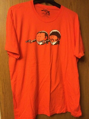 Pulp Fiction -  Extra Pulp  - Orange Shirt - XX Large Guys - Threadless