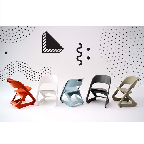 NNEDSZ Set of 4 Dining Chairs Office Cafe Lounge Seat Stackable Plastic Leisure - Picture 7 of 8