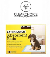 Kirkland Signaturee Extra-Large Absorbent Pads - 30 in L X 23 in W - 100-count