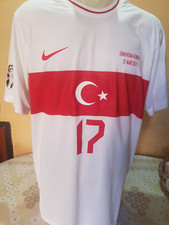 MATCH WORN Turkey 100% Original, Official Jersey Shirt 2023 CENGIZ UNDER N17