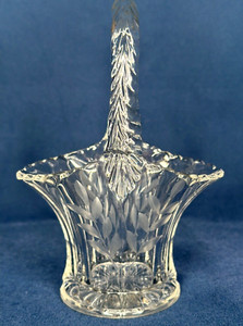 Duncan Miller Glass Basket | eBay