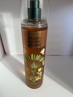 Bath & Body Works Golden Mango Lagoon Fine Fragrance Mist Spray Splash  8 oz.