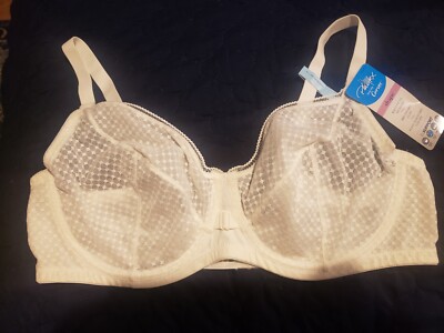 Playtex Love My Curves Shape Balconette Bra 4713 Mother of Pearl 42C-NWT 