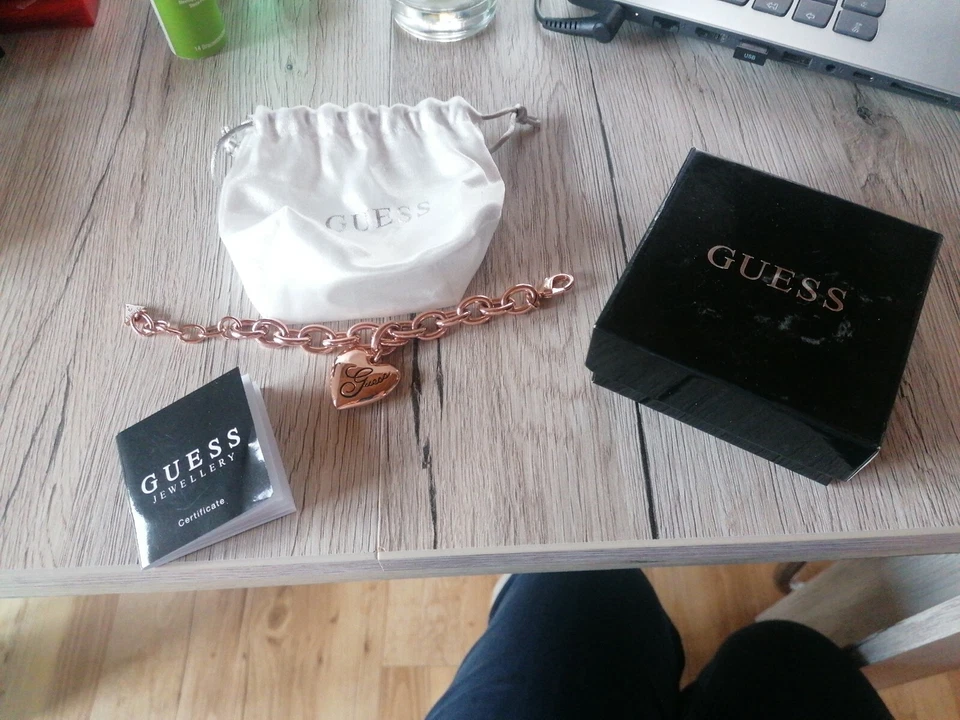 Guess Jewellery Armband mit Herz Roségold - Bild 4 von 4