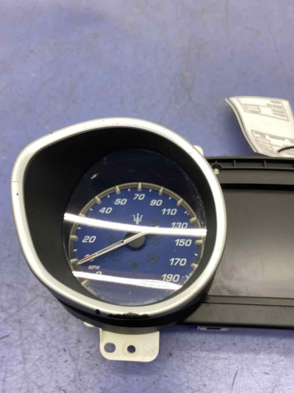 2014 - 2016 MASERATI GHIBLI M157 OEM SPEEDOMETER GAUGE CLUSTER *55K* 670036109