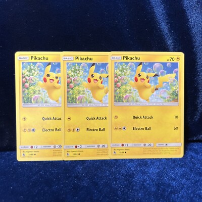 Pikachu 19/68 Hidden Fates Pokemon Card 3