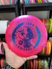 New Discmania Dark pink 177g Chroma MD3 Iron Samurai 4 Disc Golf Midrange 