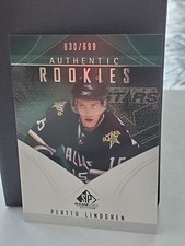 2009-10 SP Game Used Edition Authentic Rookies #125 Perttu Lindgren 630/699