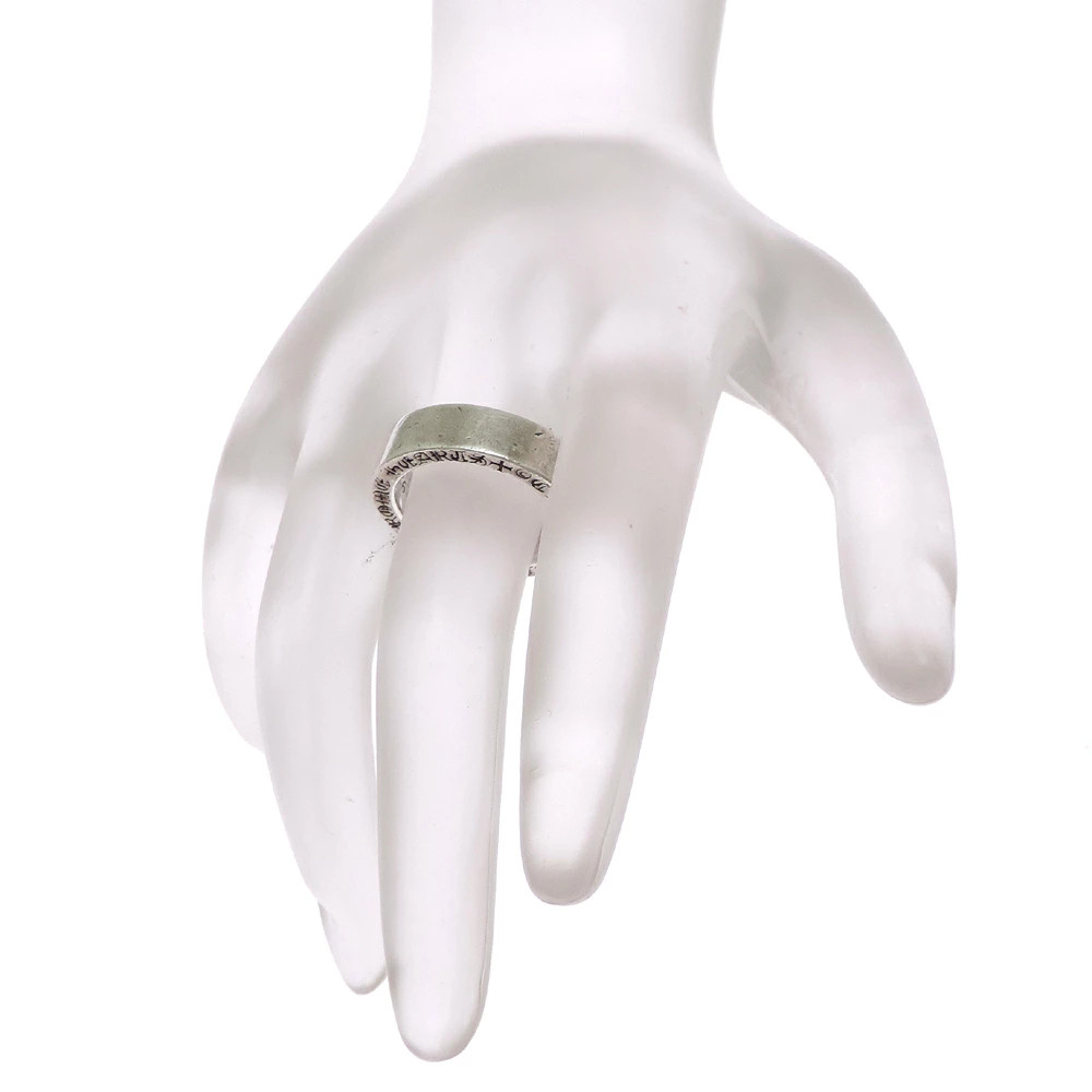 CHROME HEARTS Spacer 6MM Plain Women's/Men's Ring Sil… - Gem