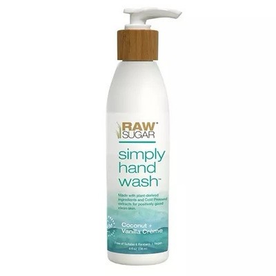 Raw Sugar Simply Hand Wash Coconut + Vanilla Crem
