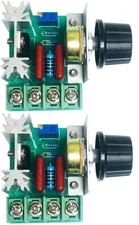 AC Motor Speed Controller 110V-220V PWM 25A 2000W for Stoves, Heaters, Dimming