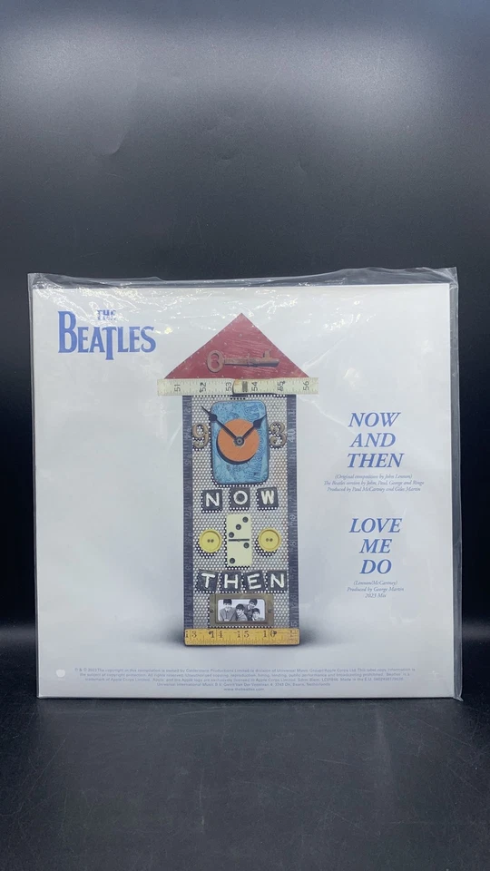 Vinyl Record The Beatles Now And Then (Single) - Image 2 of 2