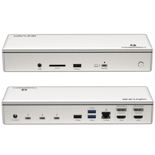 Thunderbolt 4 Dockingstation 3/4 Monitore 98W