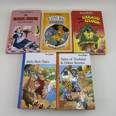 Enid Blyton Children s Hardbacks x5   Magic Brush, Rainy Day Stories & More
