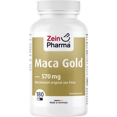 MACA GOLD vegetarische Kapseln plus Zink+Vit.C, 180 St PZN 07020810