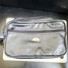 Samsonite Black Small Toiletry Bag Zip Top Ha...