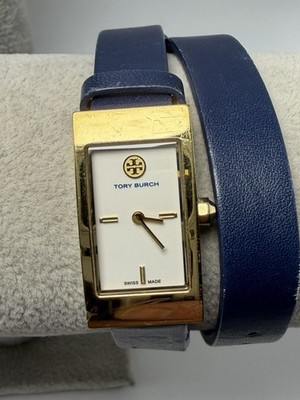 Tory Burch TRB2008 Double Wrap Ladies Watch New Battery 17MM