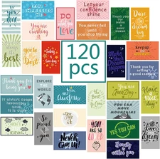 120 Pcs Motivational Encouragement Quote Cards Inspirational Kindness Appreciati