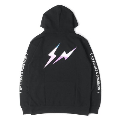 FRAGMENT DESIGN x POKEMON Mewtwo Mew Pullover Hoodie Black