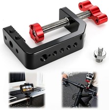 C Clamp Desk Camera Mount Table Clamp 1/4 3/8 Thread Heavy Duty Metal 2.5 Inch