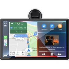 9" inch Touch Screen Car Stereo Radio Wireless Apple Carplay Android Auto GPS