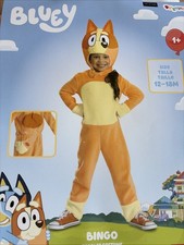 Disguise Toddler 12 to 18 Months Bluey Bingo Jumpsuit Halloween Costume Dress Up