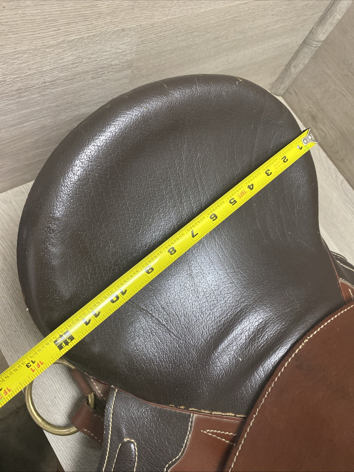 Australian Stock Horse Saddle Genuine Leather
