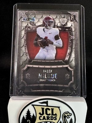 2025 Wild Card Matte - Jalen Milroe #WW-JM Weekend Warrior /15 (RC)