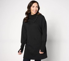 Studio Park x Shawn Killinger Petite Sweatshirt Black XXS New