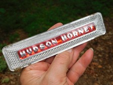 1951 Hudson Hornet Dash Emblem 6.3 Glove Box Emblem 2-354-857