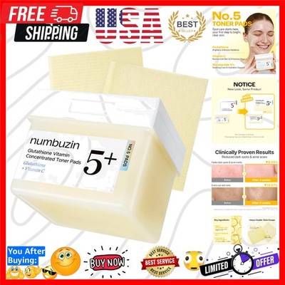 No.5 Vitamin-Niacinamide Concentrated Pad, Daily Double-Sided Facial Pads wit...