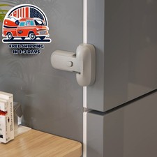 Paquete De Cerraduras Para Refrigerador A Prueba De Ninos Con Adhesivo US NUEVO