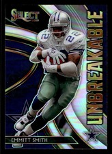 2020 PANINI SELECT EMMITT SMITH U3 MINT UNBREAKABLE PRIZM DALLAS COWBOYS