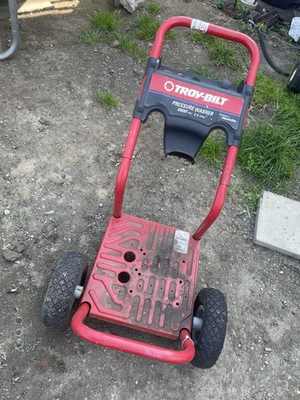 #ad Troy Bilt Gas Pressure Washer 2600 PSI Roller Housing Frame $185.00