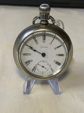 WALTHAM P S BARTLETT 1902 18S 17J OPEN FACE POCKET WATCH