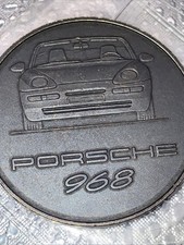 Porsche 968 Sammler-M&uuml;nze/Medaille,1992, Porsche Vision,D-4cm in H&uuml;lle