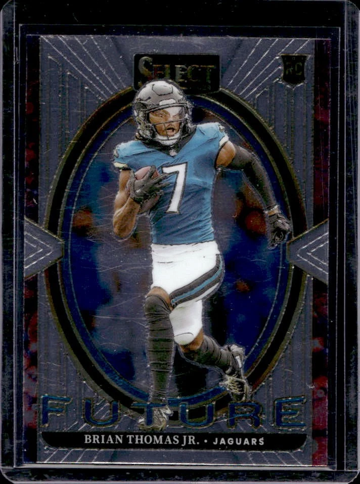 Brian Thomas Panini Select Future #20 Green & Black Snakeskin