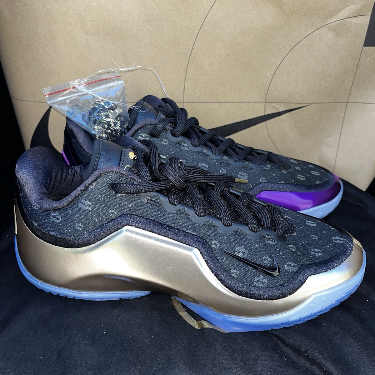 NEW Nike LeBron 23 Lux Chosen One Purple Black Gold NBY IF0694 001