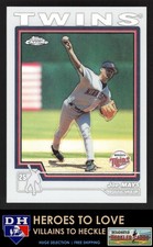 2004 Topps Chrome Refractors Joe Mays #175 Minnesota Twins