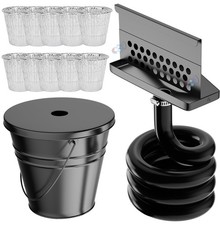 Rear Grease Drainage System for Blackstone Griddle, Equipped with Rear Grease...